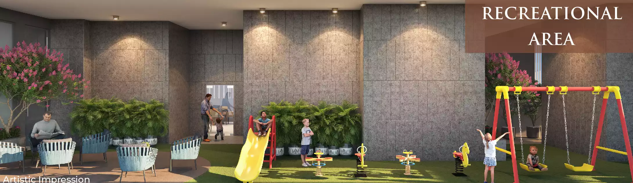 37 GRANDSTAND children's recreational play area, Baner Pune